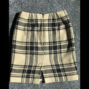 Ann Taylor LOFT Plaid Straight Retro